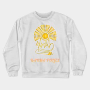 Karma Police Play in Headset Crewneck Sweatshirt